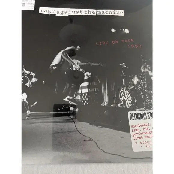 Rage Against The Machine Live On Tour 1993 RSD Vinyl